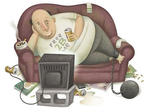 Hypodynamique comme cause de l'ostéochondrose