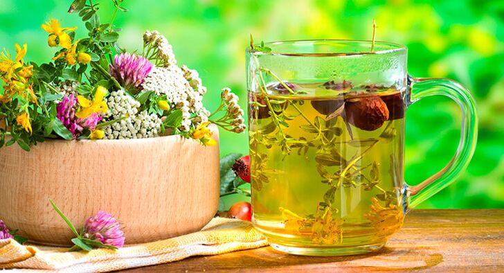 Tisane pour le traitement de l'arthrose de la hanche